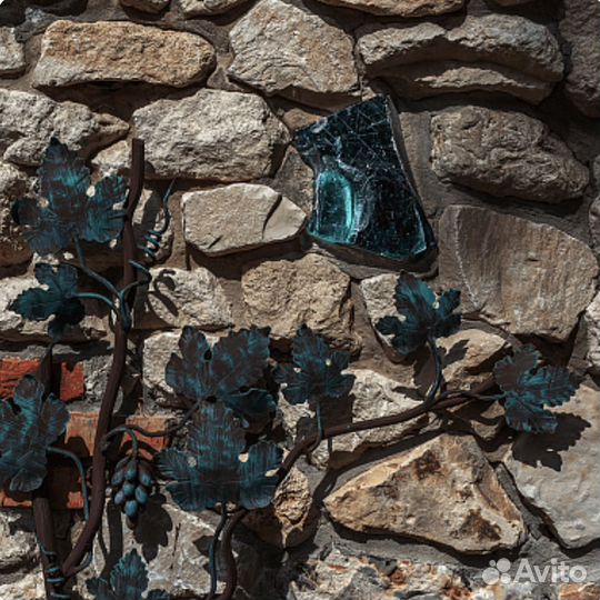 Декоративный цветной камень