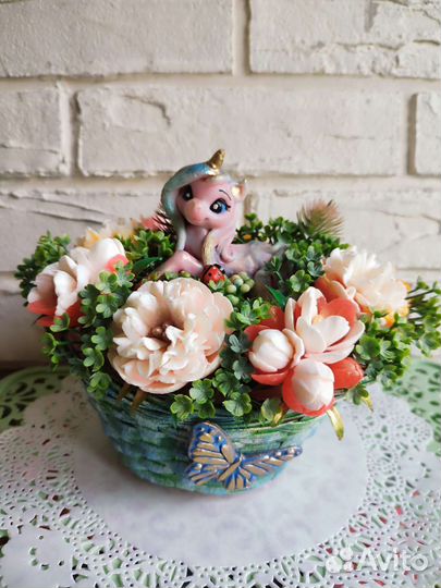 Букет цветов из мыла