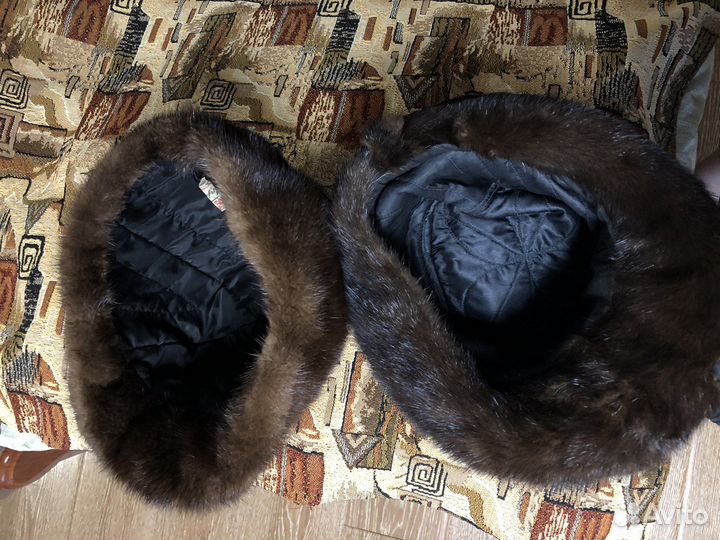 Шапка норковая женская