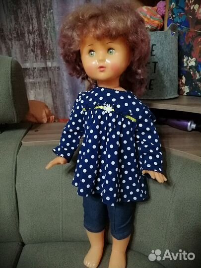 Кукла СССР Марина флиртушка