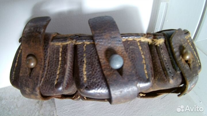 Редкий патронный подсумок, в неплохом сохране