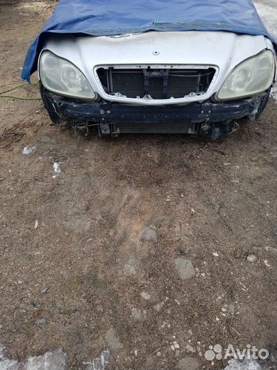 Mercedes-Benz S-класс 3.2 AT, 1999, битый, 30 000 км