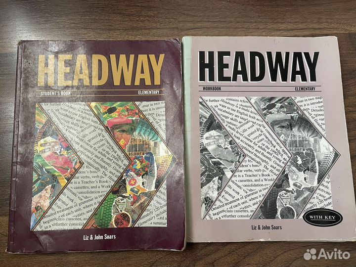 Учебник и тетрадь Headway