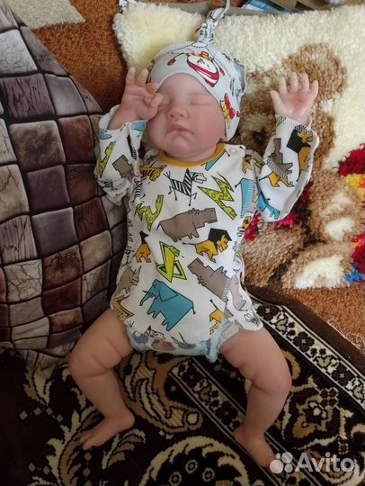 Кукла реборн силиконовая