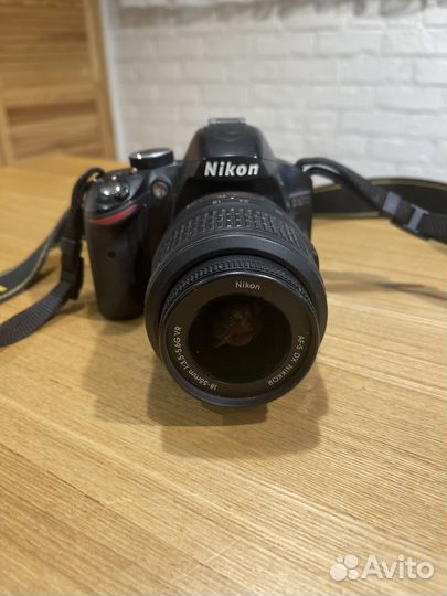 Продам фотоаппарат Nikon D3200 Kit 18-55 VR, Black