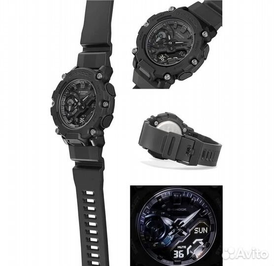 Часы Casio G-shock GA-2200BB-1A