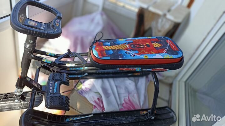 Санки с рулем