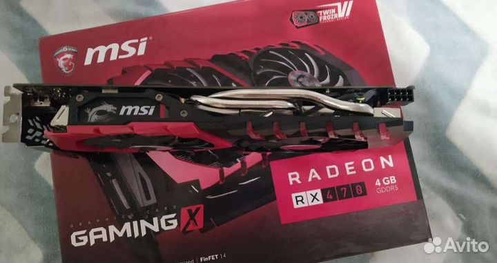 Видеокарта MSI Radeon RX 470 GamingX 4GB