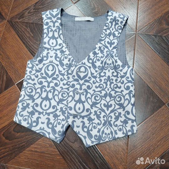 Брюки, рубашка, жилетка 104-110