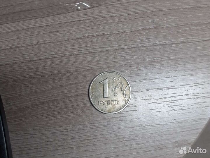 Монета 1 рубль 1984 года широкий кант ммд