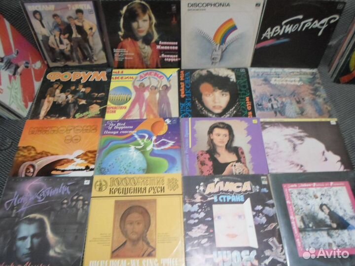 Пластинки Мелодия русское