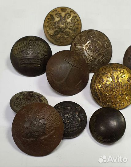 Старинные пуговицы