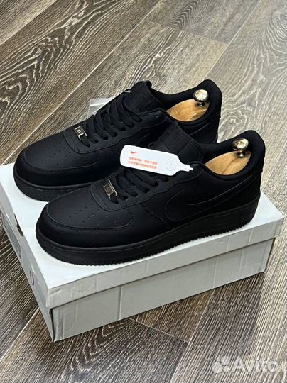 Кроссовки nike air force 1 черные