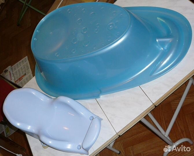 Горка для купания и ванночка