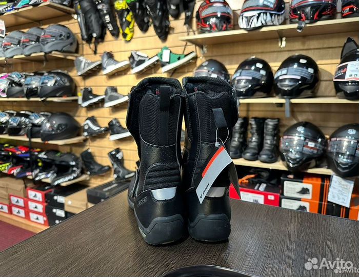 Мото боты высокие ботинки с защитой легкие на мото