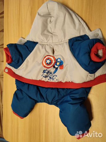 Комбинезон для маленькой собаки зима