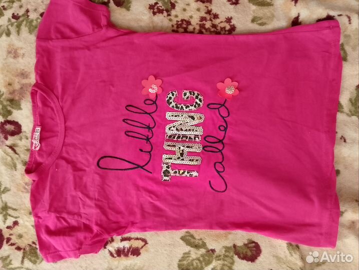 Футболки для девочки,пакетом 6 до 11 лет