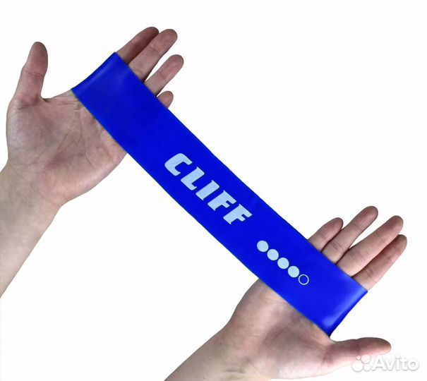 Эспандер ленточный кольцо 600*50*0,8 TPR синий