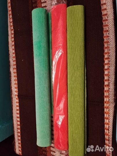 Гофрированная бумага креп