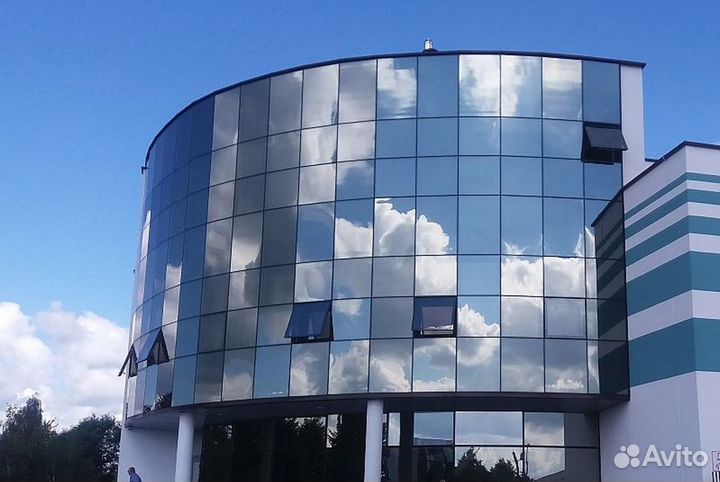 Окна алюминиевые / остекление дома под ключ