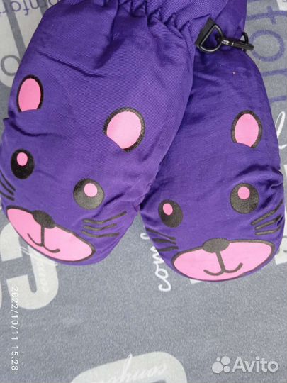 Варежки детские