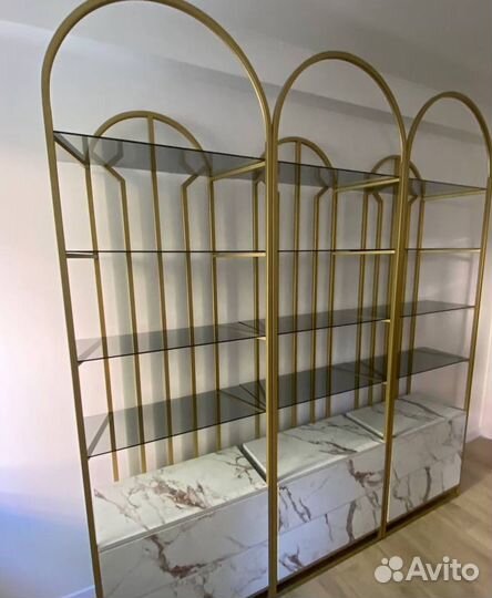 Стеллаж металлический лофт