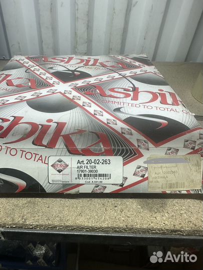 Фильтр воздушный Ashika