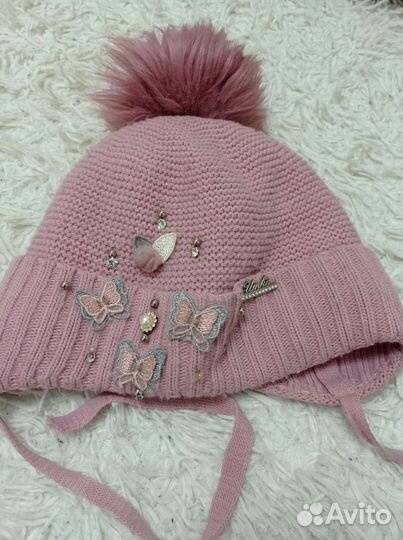 Комплект шапка, шарф