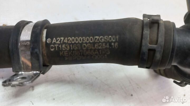 Патрубок радиатора M274 Mercedes GLC C253