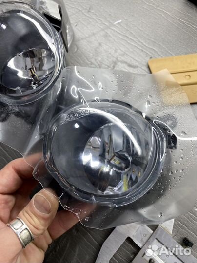 Полиуритановая пленка 3500 за две фары