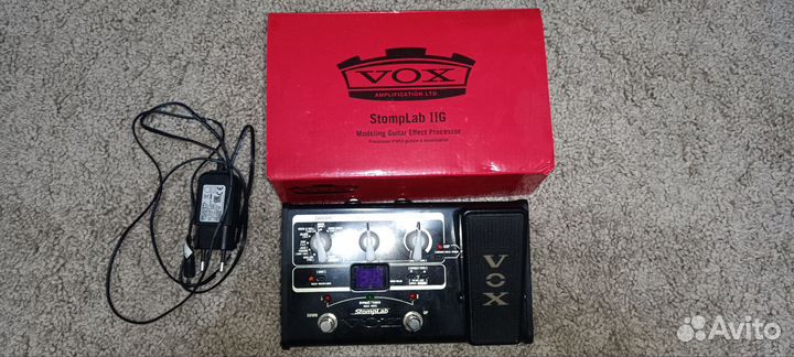 Гитарный процессор vox stomplab 2g