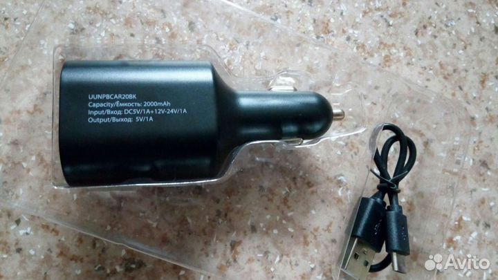 Портативный аккумулятор Untamo 2000mAh