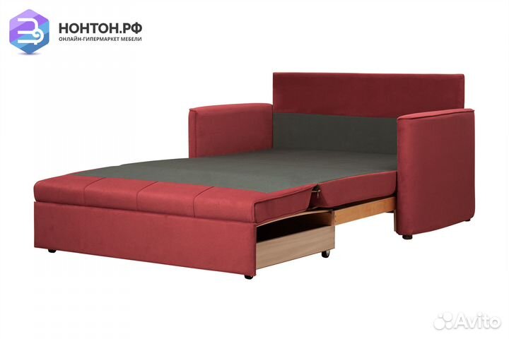 Диван выкатной Мелани розовый