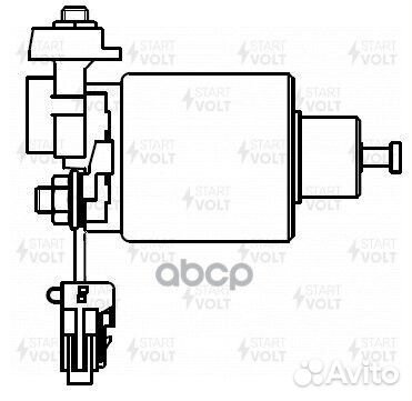 Реле втягивающее стартера VSR 0904 startvolt