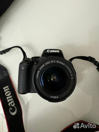 Зеркальный фотоаппарат canon eos 600d