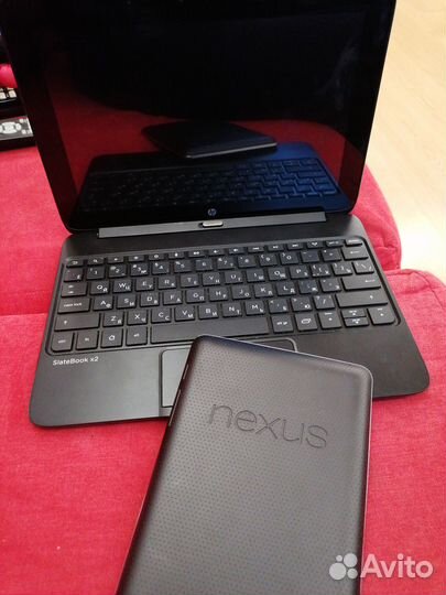 На запчасти asus nexus и HP SlateBook