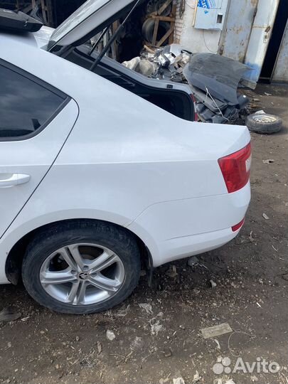 Задняя часть кузова Skoda Octavia A7