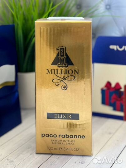 Paco rabanne 1 Million Elixir 100мил +сертификат