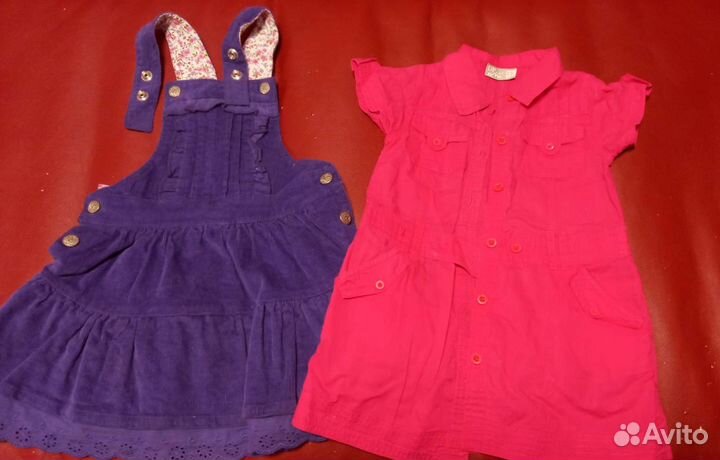 Пакет одежды на девочку 86 92