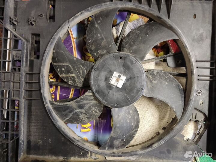 Вентилятор охлаждения renault duster