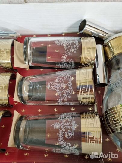 Гусь хрустальный набор