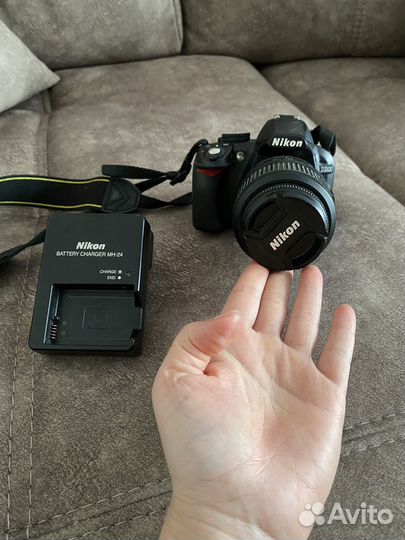 Зеркальный фотоаппарат nikon d3100