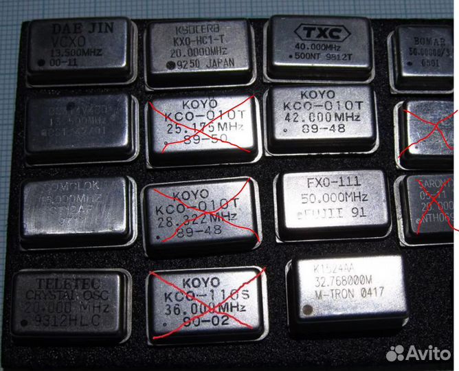 Генераторы, txco, кварцевые резонаторы