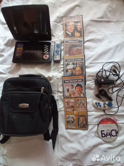 Портативный dvd плеер sony