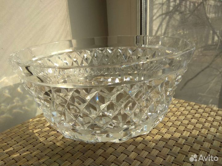 Ваза хрустальная большая