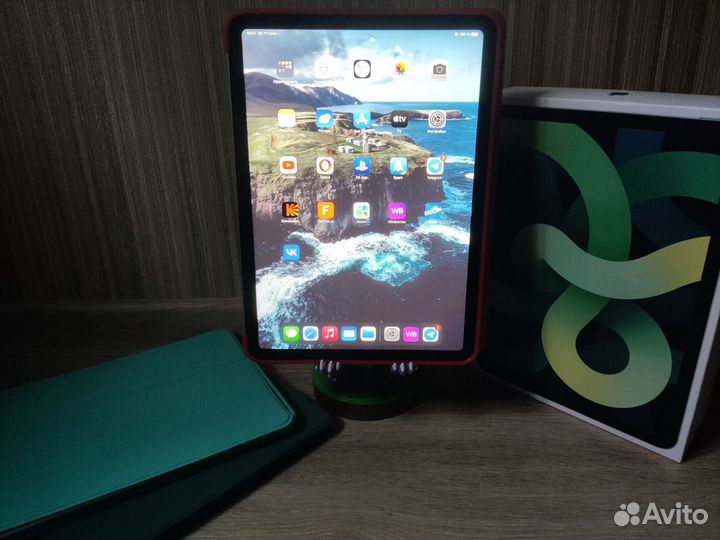 Apple iPad Air 4 2020 Wi-Fi 64 гб зеленый Ростест