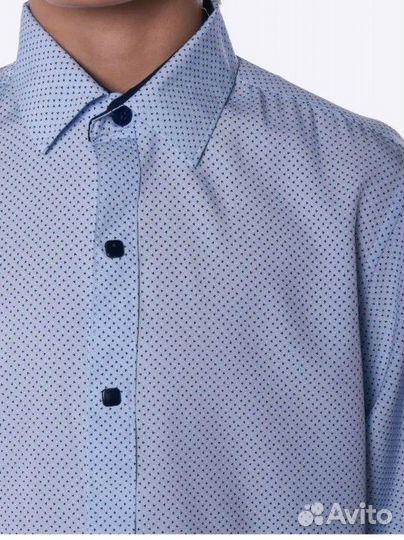 Новая рубашка для мальчика на кнопках