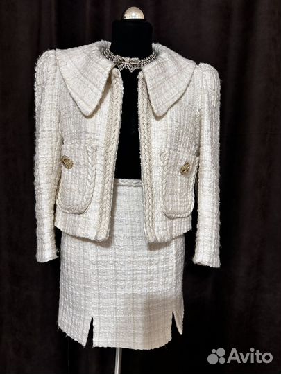 Костюм пиджак юбка uterque