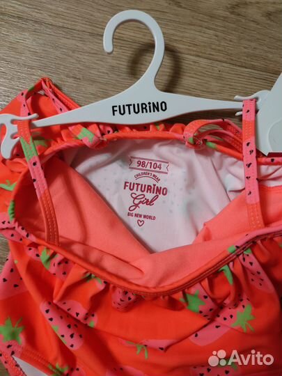 Купальник слитный для девочки