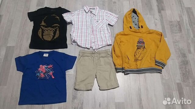 Пакет вещей на мальчика 5-6-7 лет